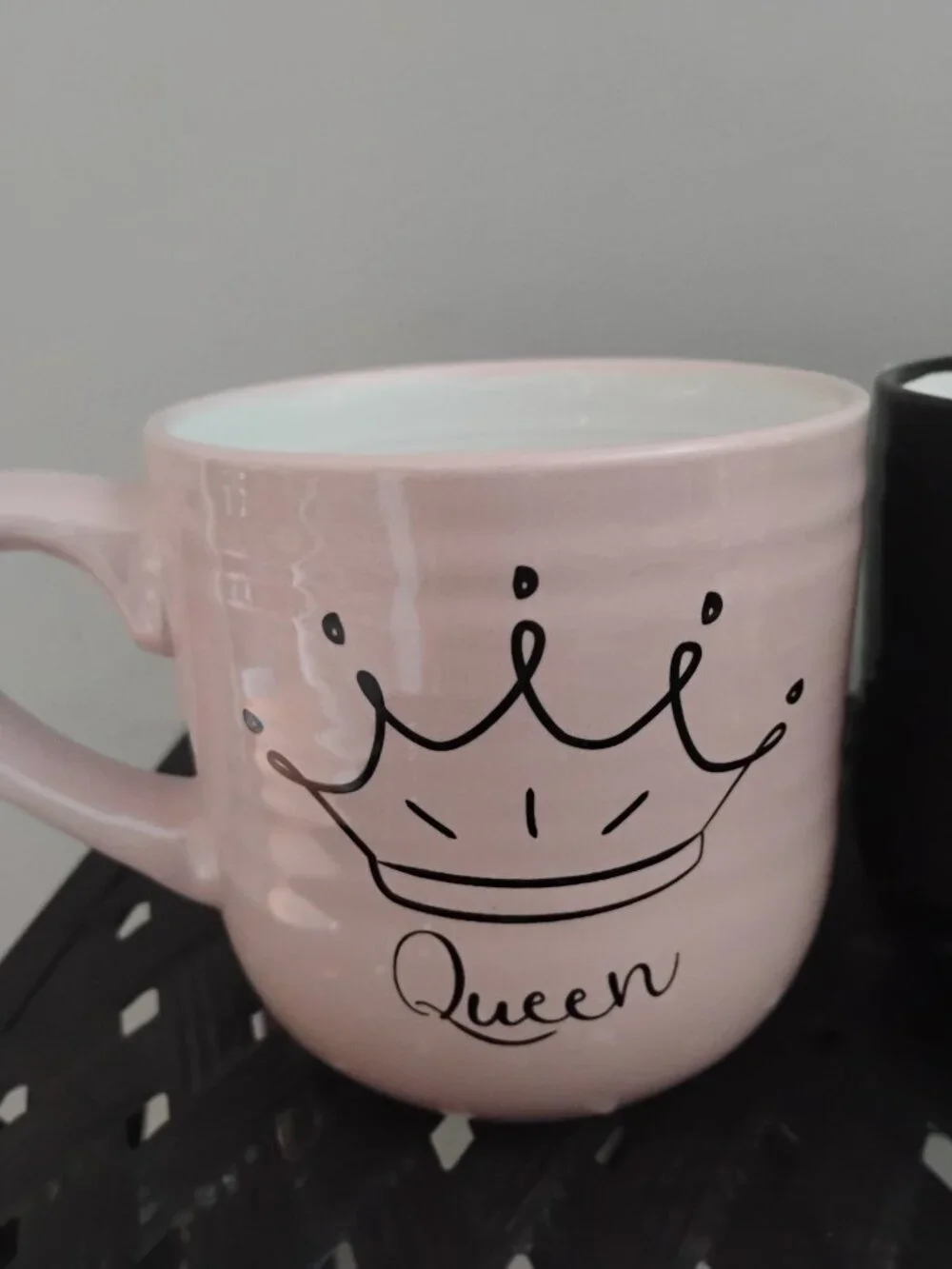 King and Queen Coffee Mug Set, Good Condition